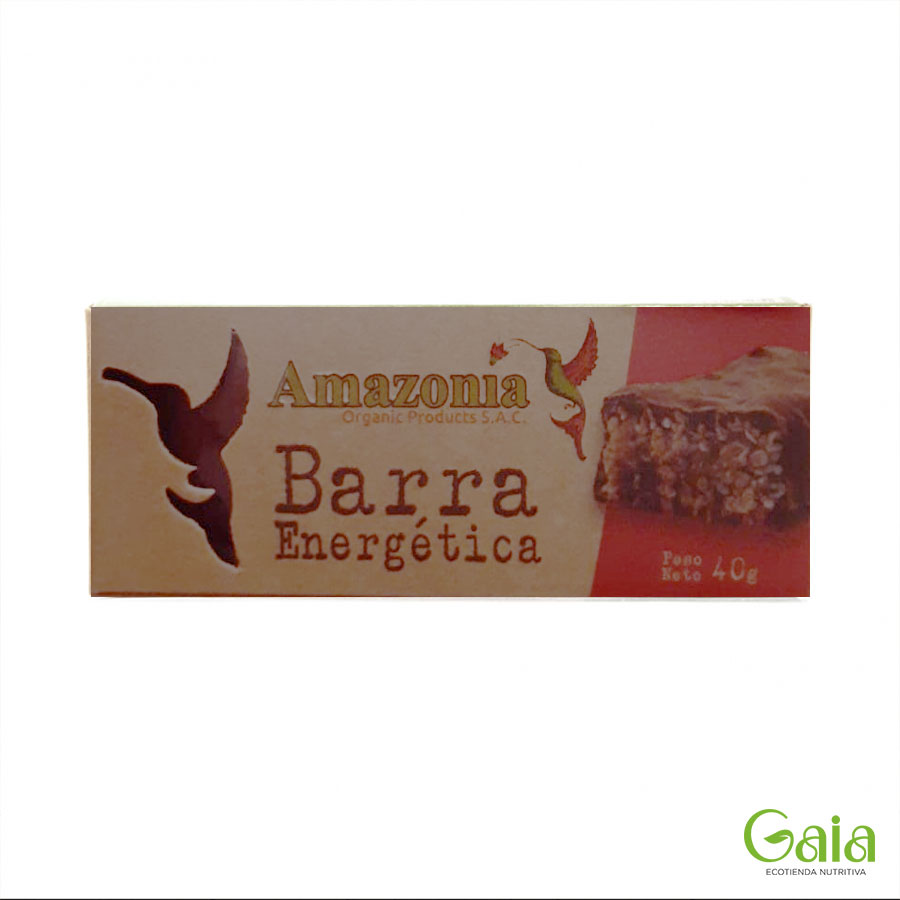 Barra Energética Ajonjolí, chocolate 98% Amazonía