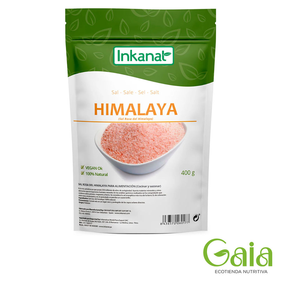 Sal Del Himalaya 400 gr Inkanat